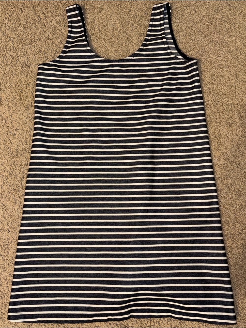 Madewell Effortless Striped Tank Dress